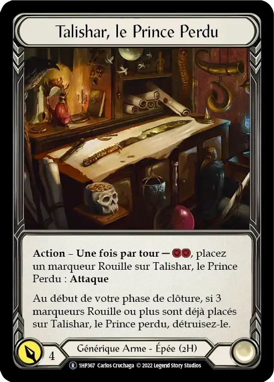 Talishar, le Prince Perdu from History Pack 1 - Black Label - Flesh and Blood