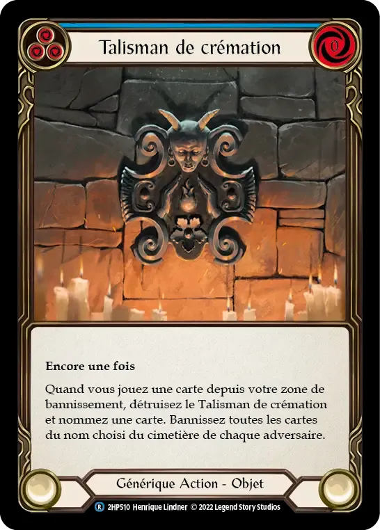 Talisman de crémation — History Pack 2 - Black Label — Flesh and Blood