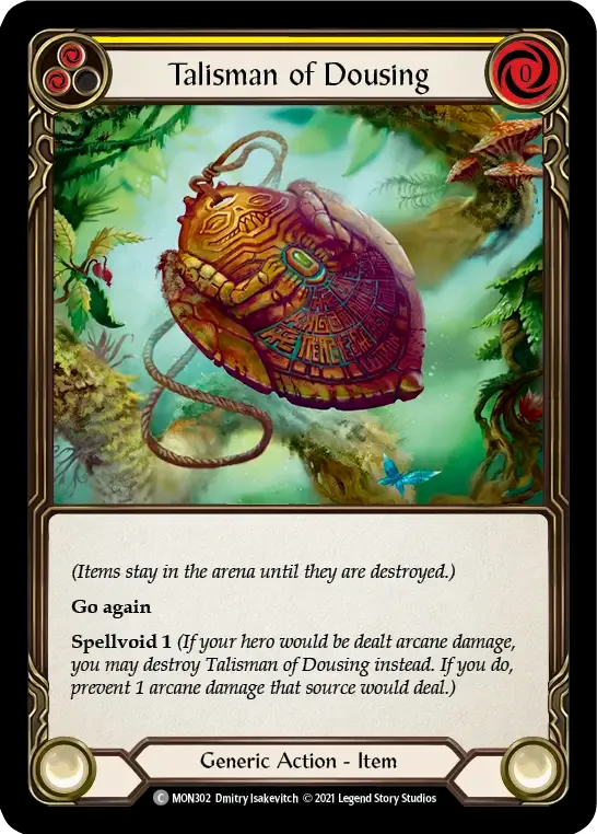 Talisman of Dousing (Yellow) — Monarch — Flesh and Blood
