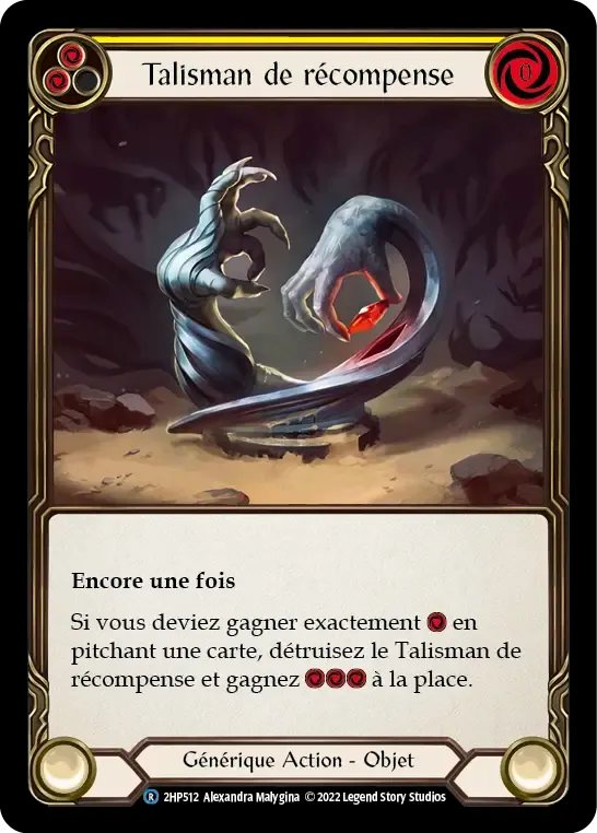 Talisman de récompense — History Pack 2 - Black Label — Flesh and Blood