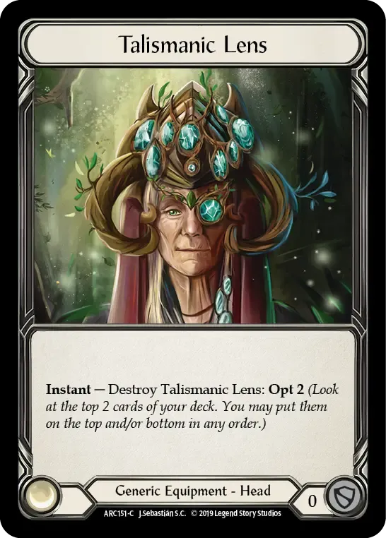 Talismanic Lens — Arcane Rising — Flesh and Blood