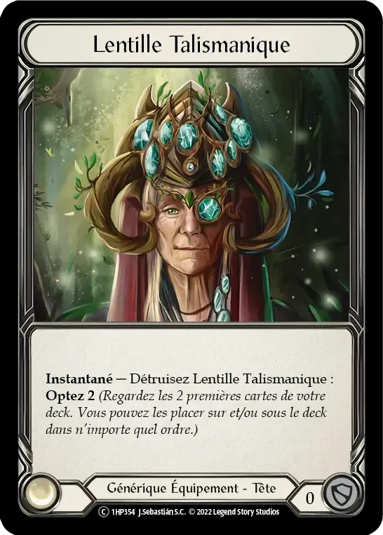 Lentille Talismanique from History Pack 1 - Black Label - Flesh and Blood