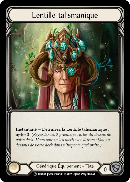 Lentille talismanique — Kano - Blitz Deck — Flesh and Blood