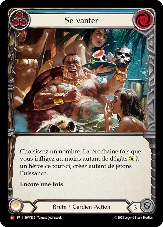 Se vanter from Heavy Hitters - Flesh and Blood