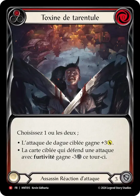 Toxine de tarentule — The Hunted — Flesh and Blood