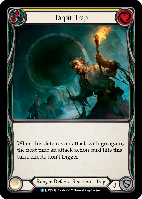 Piège à goudron — Riptide - Blitz Deck — Flesh and Blood