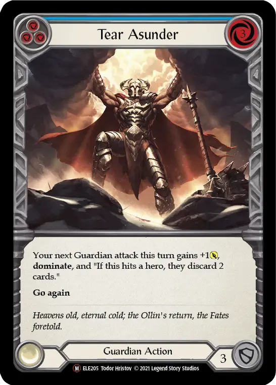 Tear Asunder — Tales of Aria - Unlimited — Flesh and Blood