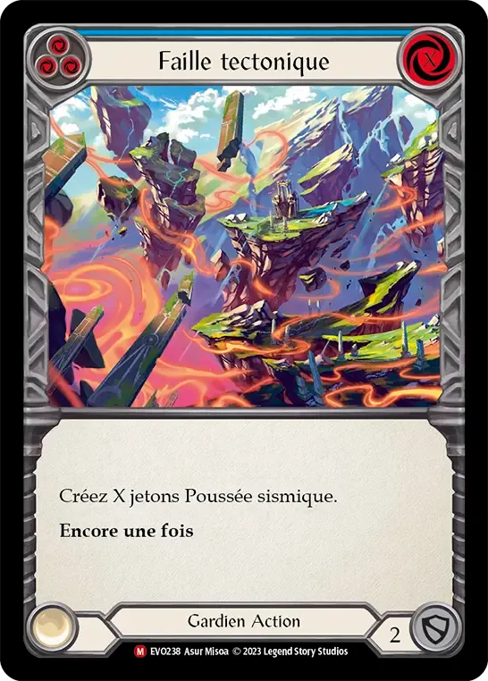 Faille tectonique — Bright Lights — Flesh and Blood