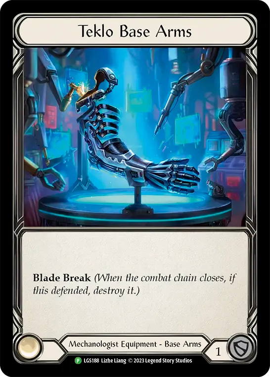 Teklo Base Arms — Flesh and Blood: Promo Cards — Flesh and Blood