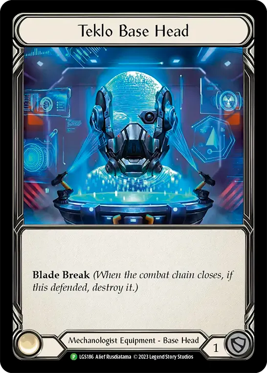 Teklo Base Head — Flesh and Blood: Promo Cards — Flesh and Blood