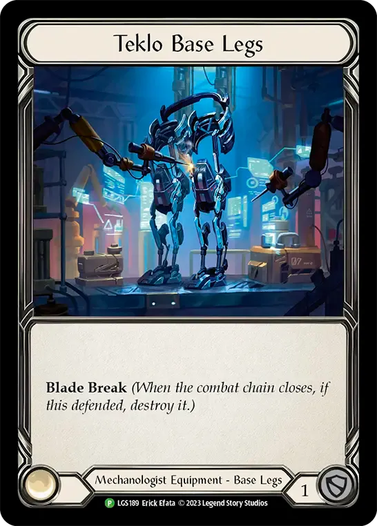 Teklo Base Legs — Flesh and Blood: Promo Cards — Flesh and Blood