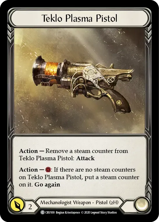 Teklo Plasma Pistol — Crucible of War — Flesh and Blood