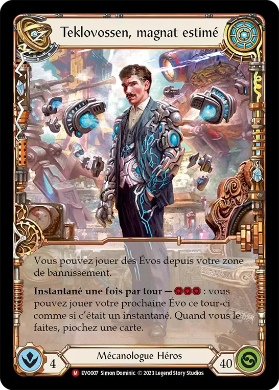 Teklovossen, magnat estimé — Bright Lights — Flesh and Blood