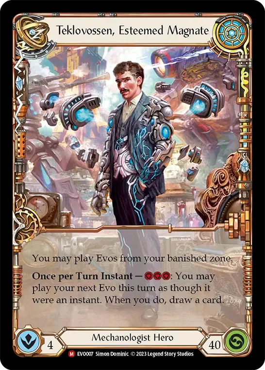 Teklovossen, Esteemed Magnate from Bright Lights - Flesh and Blood