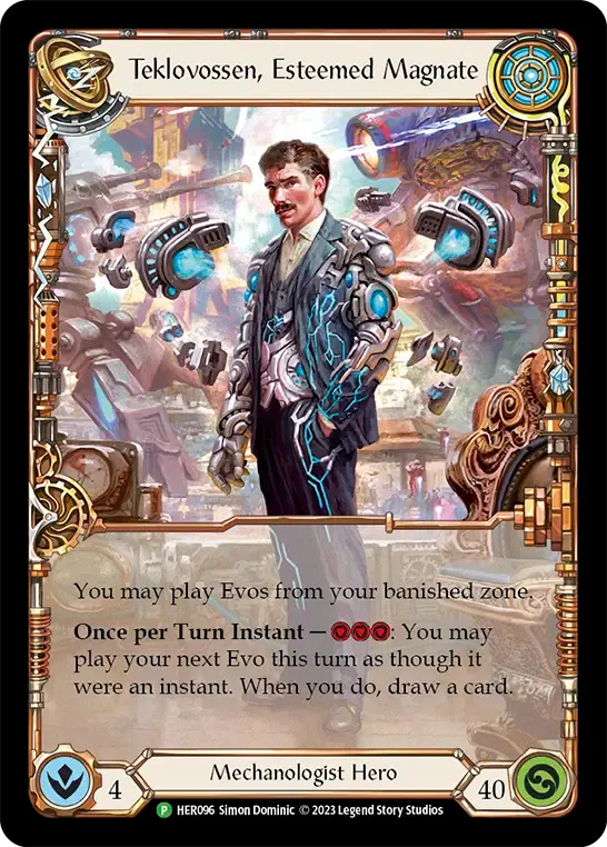 Teklovossen, Esteemed Magnate — Flesh and Blood: Promo Cards — Flesh and Blood