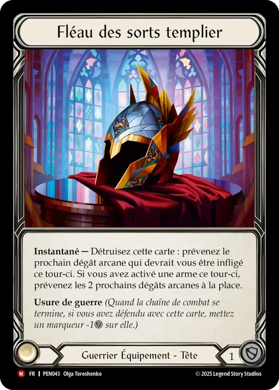 Fléau des sorts templier — Compendium of Rathe — Flesh and Blood