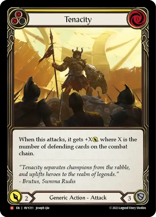 Tenacity — Heavy Hitters — Flesh and Blood