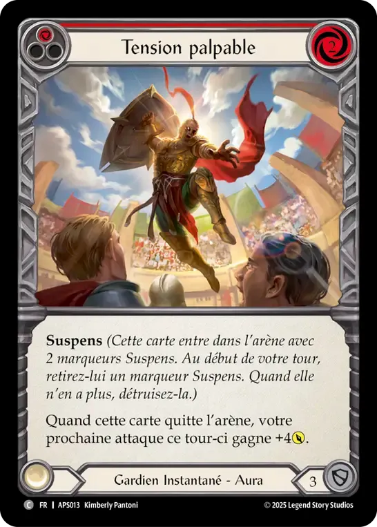 Tension palpable — Armory Deck - Pleiades, Superstar — Flesh and Blood