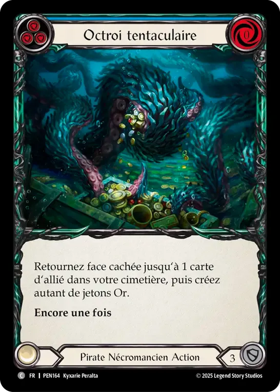 Tentacular Toll (Blue) — Compendium of Rathe — Flesh and Blood