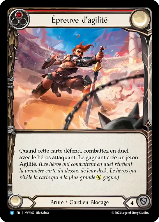 Épreuve d’agilité — Heavy Hitters — Flesh and Blood
