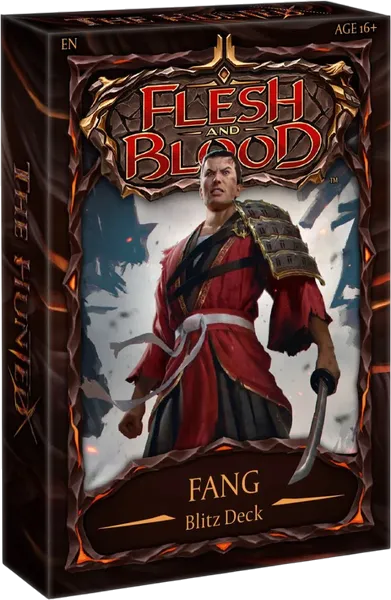 Deck Blitz The Hunted - Fang — The Hunted Blitz Deck - Fang — Flesh and Blood