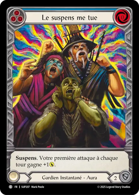 Le suspens me tue — Super Slam — Flesh and Blood