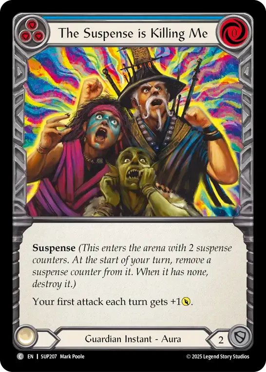 Le suspens me tue — Super Slam — Flesh and Blood