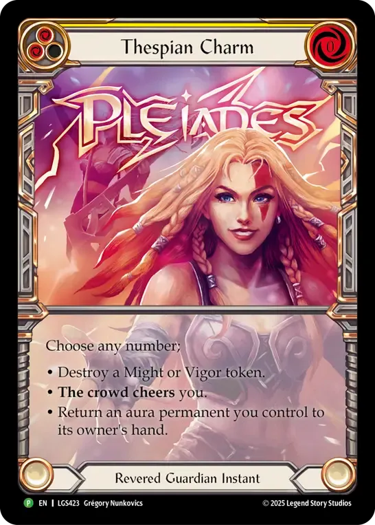 Thespian Charm — Flesh and Blood: Promo Cards — Flesh and Blood