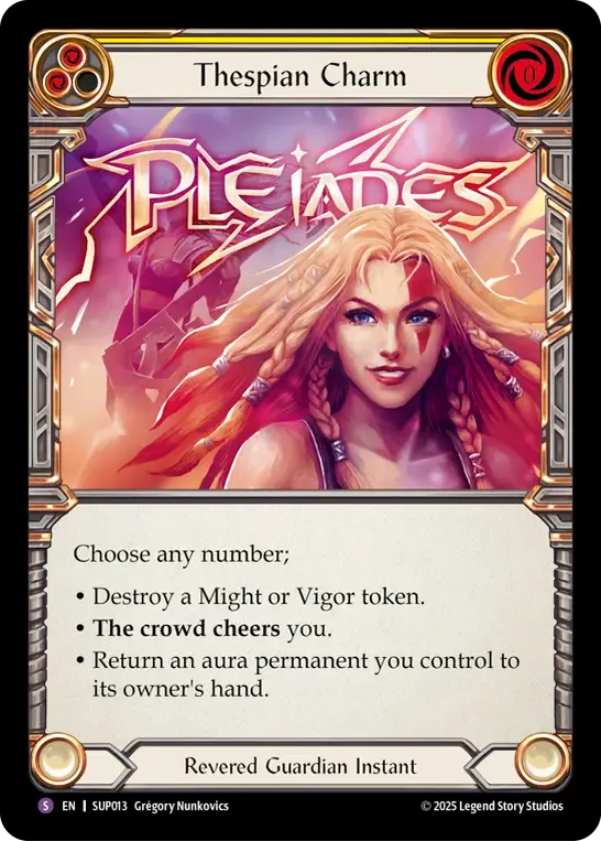 Thespian Charm — Super Slam — Flesh and Blood
