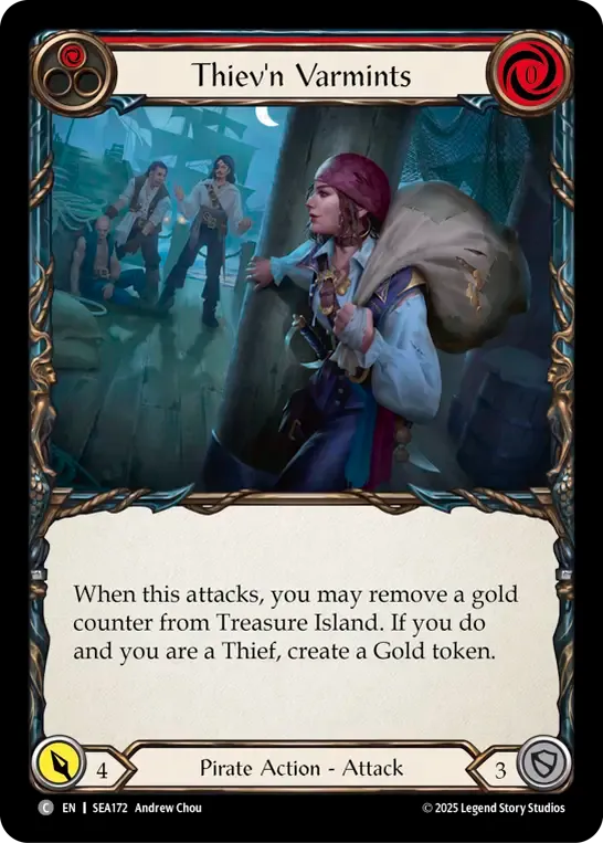 Thiev'n Varmints (Red) — High Seas — Flesh and Blood