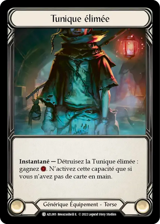 Tunique élimée — Azalea - Blitz Deck — Flesh and Blood