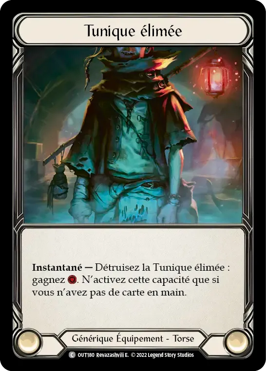 Tunique élimée — Outsiders — Flesh and Blood