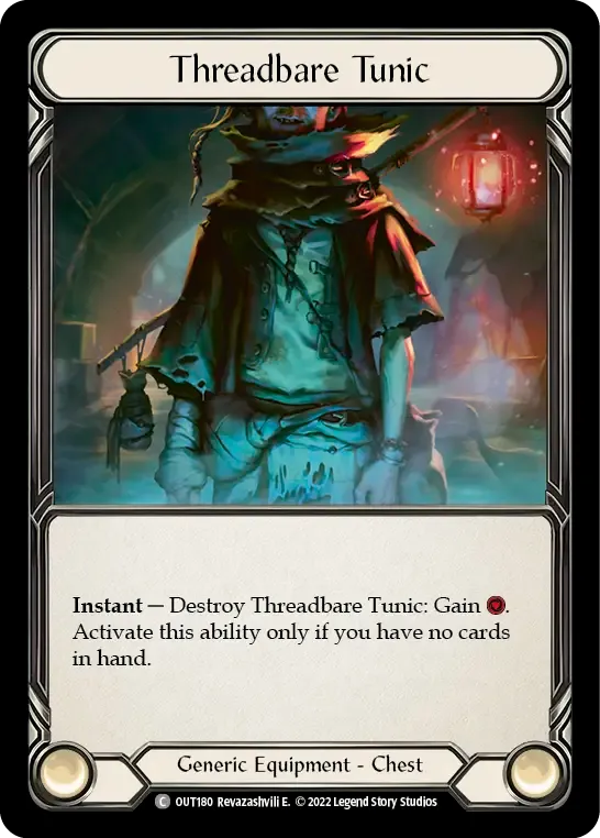 Threadbare Tunic — Outsiders — Flesh and Blood