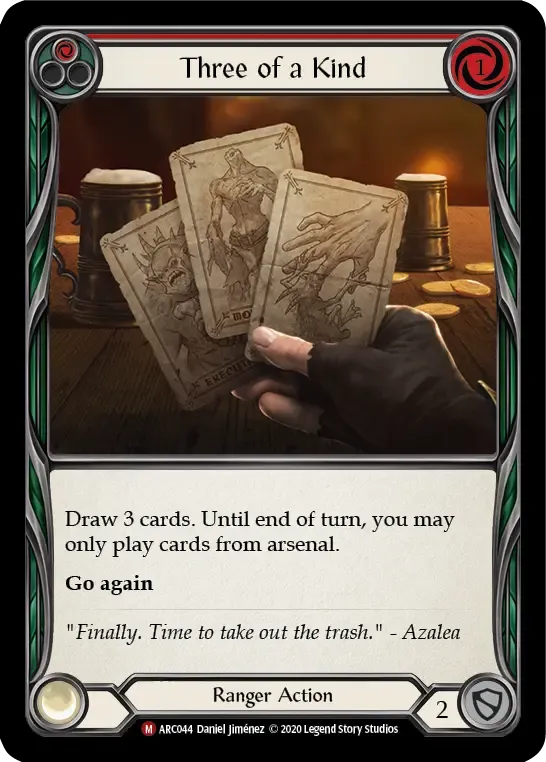 Three of a Kind — Arcane Rising - Unlimited — Flesh and Blood