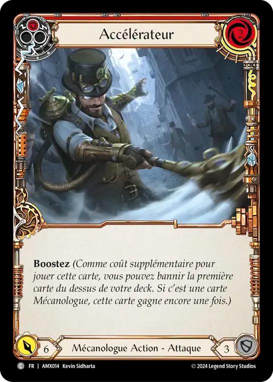 Accélérateur from Armory Deck - Maxx 'The Hype' Nitro - Flesh and Blood