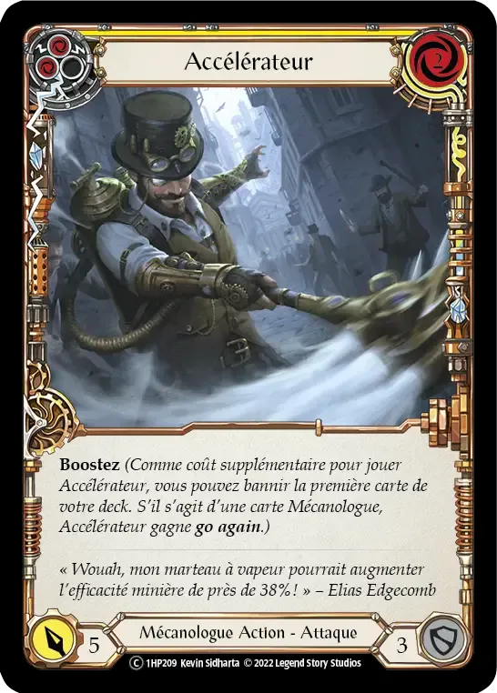Accélérateur from History Pack 1 - Black Label - Flesh and Blood
