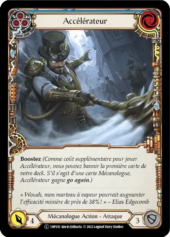 Accélérateur from History Pack 1 - Black Label - Flesh and Blood
