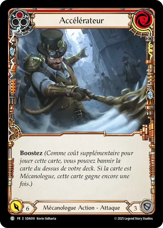 Accélérateur — Silver Age Chapter 1 - Dash — Flesh and Blood