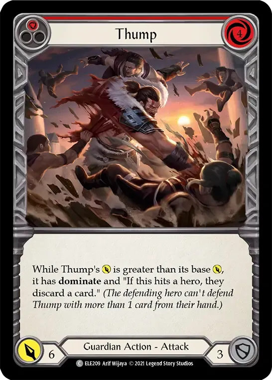 Thump (Red) from Tales of Aria - Flesh and Blood