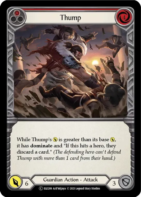 Thump (Red) — Tales of Aria - Unlimited — Flesh and Blood