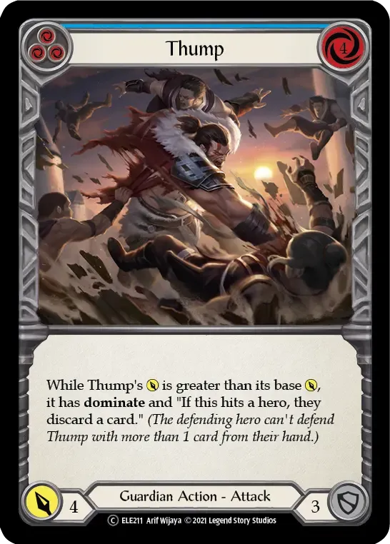 Thump (Blue) — Tales of Aria - Unlimited — Flesh and Blood