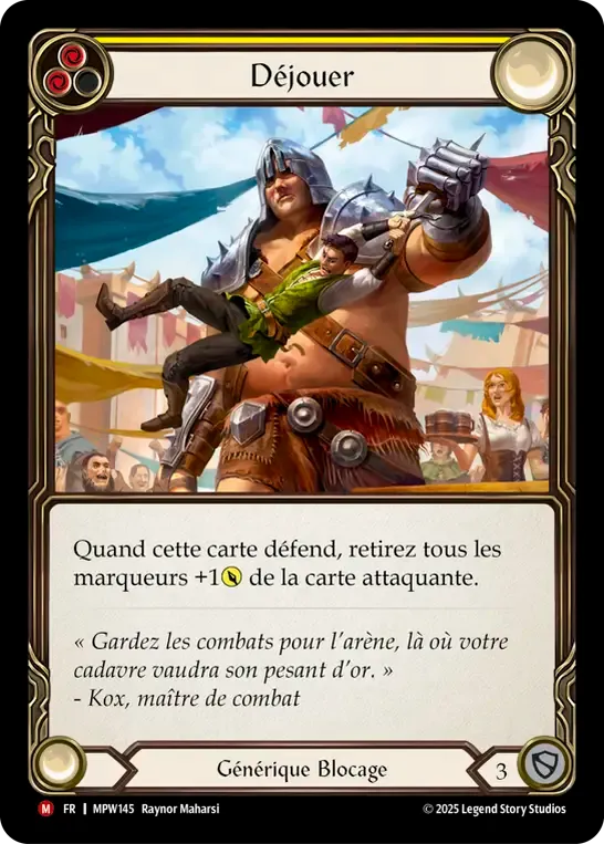 Déjouer — Mastery Pack Warrior — Flesh and Blood
