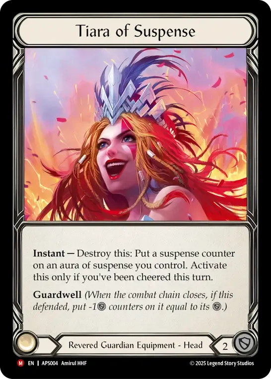 Tiara of Suspense — Armory Deck - Pleiades, Superstar — Flesh and Blood