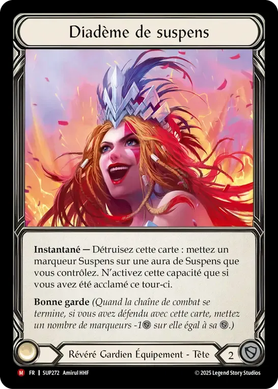 Diadème de suspens — Super Slam — Flesh and Blood