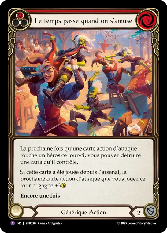 Le temps passe quand on s’amuse — Super Slam — Flesh and Blood