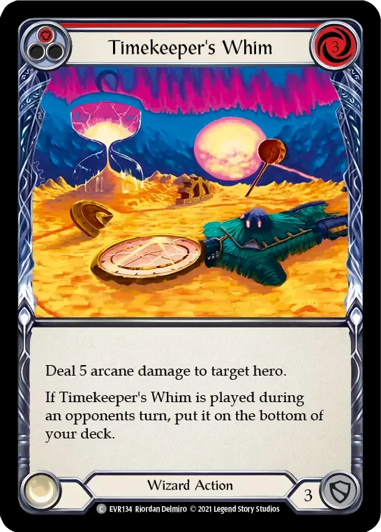 Timekeeper's Whim (Red) — Everfest — Flesh and Blood