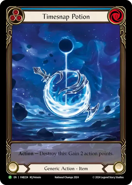 Timesnap Potion — Flesh and Blood: Promo Cards — Flesh and Blood