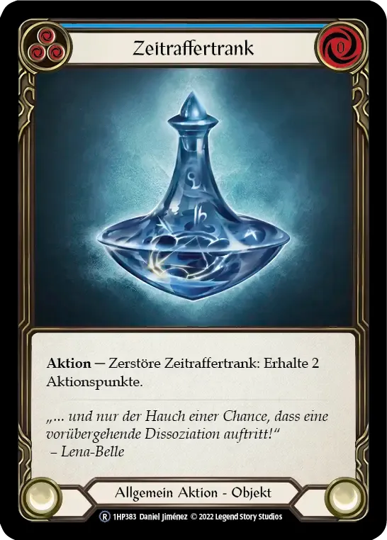 Timesnap Potion (Blue) — History Pack 1 - Black Label — Flesh and Blood