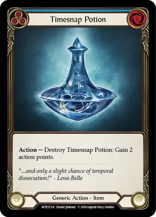 Timesnap Potion (Blue) — Welcome to Rathe — Flesh and Blood