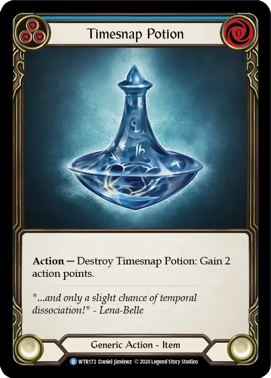 Timesnap Potion (Blue) — Welcome to Rathe - Unlimited — Flesh and Blood